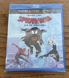 Spider-Man Into The Spider-Verse SEALED Blu-Ray and DVD set Marvel Animation - Picture 1 of 1