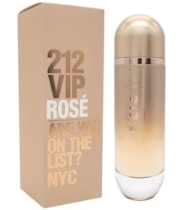 Carolina Herrera 212 VIP Rose For Women Perfume 4.2 Oz ~ 125 ml EDP Spray - Picture 1 of 1