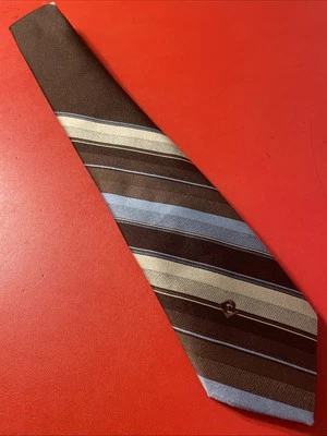 Vintage 60s 70s EUC Pierre Cardin “P” Tie Striped Nettie Men’s Mod Retro Disco - Image 1 of 4