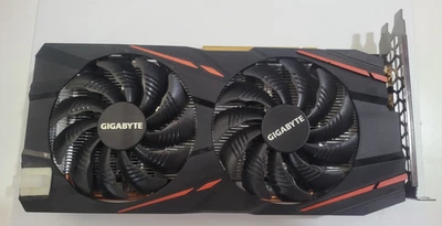 GIGABYTE AMD Radeon RX590 8GB GDDR5 PCI-E Graphics Video Card DP DVI HDMI used - Image 1 of 4