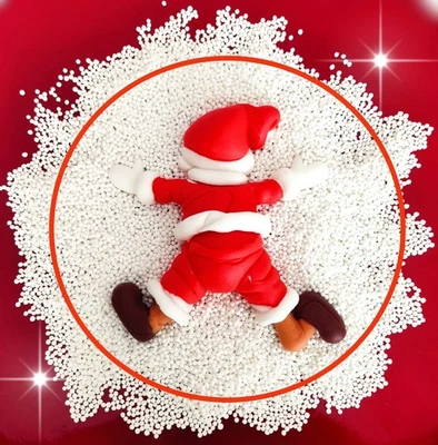 Deko Weihnachtsmann Nikolaus Santa Figur Tortenaufleger Tortendeko Fondant - Bild 1 von 3