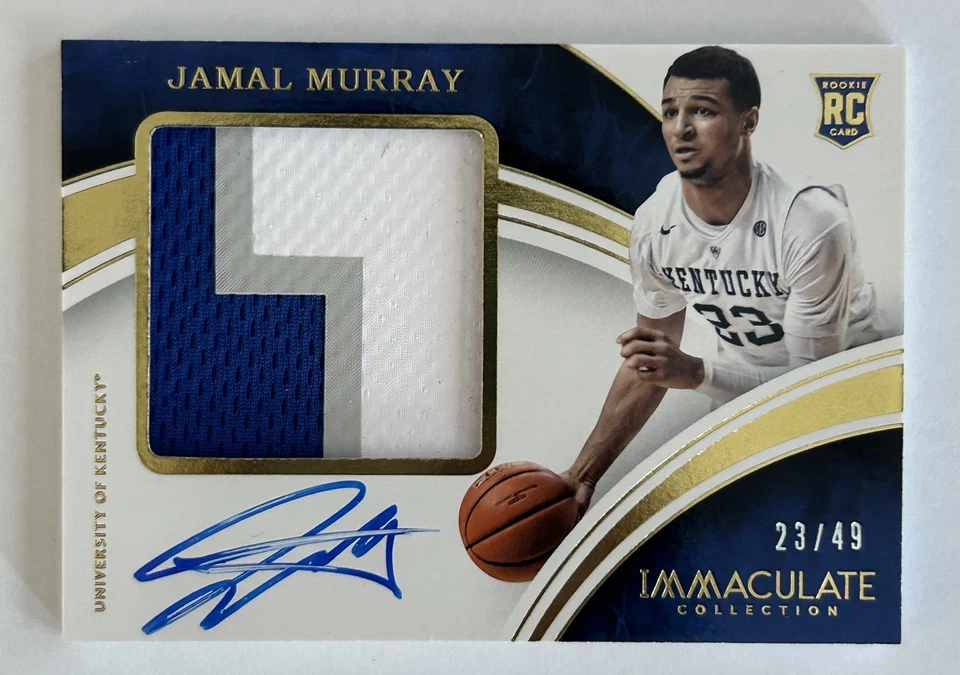JAMAL MURRAY - 2016 IMMACULATE RPA #/49.  Jersey Match # - Image 1 of 2