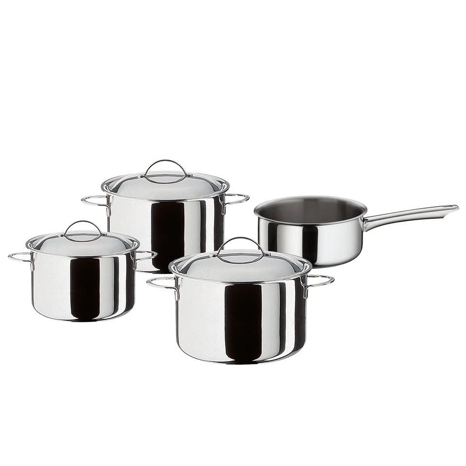 SPRING Topf-Set CRISTAL 4-teilig mit Stielkasserolle INDUKTION - Bild 1 von 1