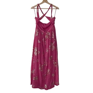 VESTIDO MIDI FREE PEOPLE BAJA BABE TALLA S/P - Imagen 1 de 10