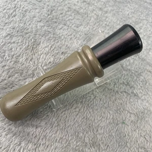 Vtg Lohman Since 1937 Duck Call Mallard Single Reed 4 3/4" Green & Black Hunting - Picture 1 of 8