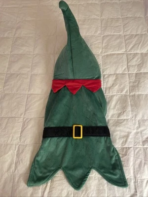 Pet Central Dog Medium Green and Red  Holiday Elf Costume - Image 1 of 4