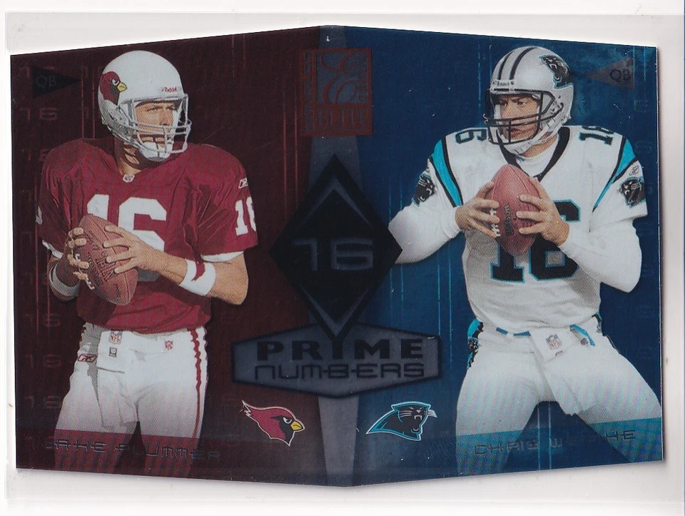 2002 DONRUSS ELITE JAKE PLUMMER / CHRIS WEINKE PRIME NUMBERS /1600 #2 - Image 1 of 1