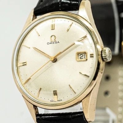 No Tariff *RARE* Vintage 1959 OMEGA Seamaster Cal.610 Hand Winding Gold 35mm Men - Image 1 of 4