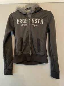 Faux Fur Lined Hoodie Size 8/10 - Picture 1 of 4
