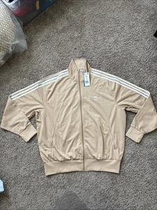 Chaqueta deportiva ADIDAS Originals Firebird Magic Beige IY9888 Talla XL NUEVA CON ETIQUETAS - Imagen 1 de 7
