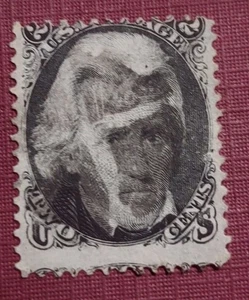 US ,Sc#73 Andrew Jackson Stamp 1861-66 2Cents Fancy Cancel (2007_3) - Picture 1 of 2