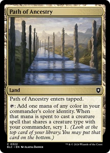 Path of Ancestry #322 | Near Mint | BLC Bloomburrow Commander Magic MTG - Picture 1 of 1