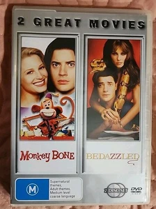 Monkey Bone / Bedazzled (DVD, 2000, 2001) Brendan Fraser, Bridget Fonda - Picture 1 of 2