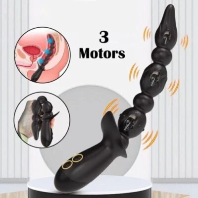 Male Prostate Massager Dildo Anal Butt Plug Anus Vibrator Sex Toys For Men Women - Image 1 of 4