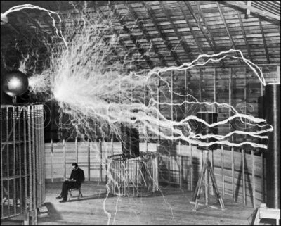 Nikola Tesla Photo 8X10 - 1899 Labratory  - Image 1 of 4
