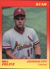 1989 Johnson City Cardinals Star #12 Bill Felitz