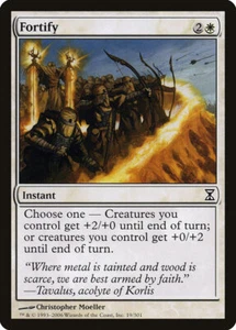4x Fortify - NM/LP - Time Spiral Block - SPARROW MAGIC - Picture 1 of 1