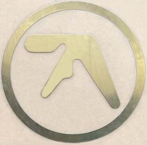 1 Stück Aufkleber für Aphex Twin Skylake goldene Farbe Spiegel Logo Decal Abzeichen 2"x 2" - Bild 1 von 1