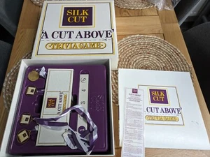 Rare Vintage Silk Cut Cigarettes 'A Cut Above' Trivia Board Game Very Rare - Picture 1 of 12
