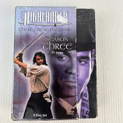 Highlander: Season 3 (DVD, 2003) - No Region - Adrian Paul - Image 1 of 4