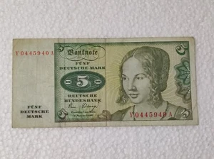 LOT OF 8 MIXED BANKNOTES POUND MEXICO GERMAN MARKS VINTAGE COLLECTION - Picture 1 of 11