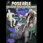 Dummy Poseable Lifesize Stuffed Full Size Halloween Prop 6 Ft Stuffed Haunted