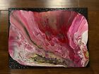 Universe Original Painting Art By Aaron Goodwin 1/1 Canvas Size 16X12 Red