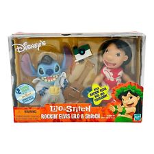 Disney Rockin' Elvis Lilo & Stitch Figure Set Hasbro 2002 NEW IN BOX