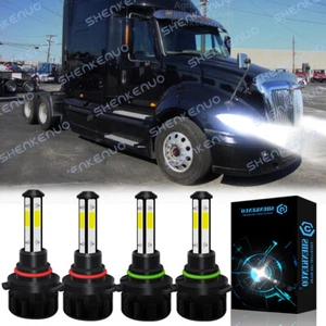 4X LED Headlight Bulbs Kit For International Truck Pro Star Prostar 2008-2016 - Picture 1 of 14