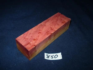 Mango de cuchillo de enebro bloque de mango de cuchillo ar 132 x 39 x 32 mm Nº: 850 - Imagen 1 de 3