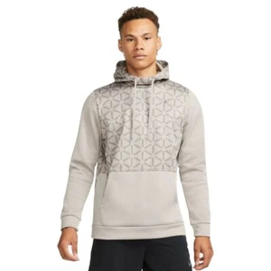 Nike Herren Kapuzenjacke weiß Therma-Fit Fleece sportlich Pullover Hoodie Small - Bild 1 von 9