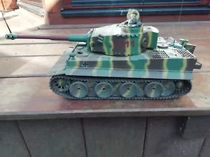 Heng Long - Tiger I - 1311 - Gebrusht - 1 : 16 - Vitrinenmodell - Top Zust. - 4 - Bild 1 von 16