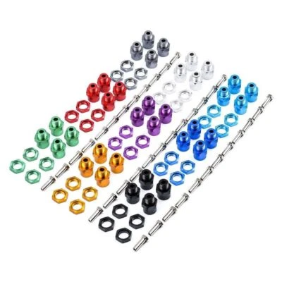 4PCS 1/8 12mm to 17mm Wheel Hex Hub Adapter for 1/10 RC Car Rey LOSI Ten Baja - Image 1 of 4