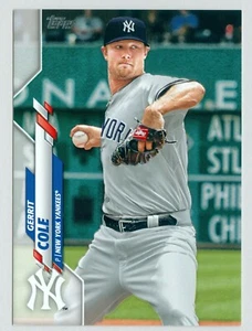 2020 Topps Series 1 SP Photo Variation #68 Gerrit Cole Yankees - Picture 1 of 1