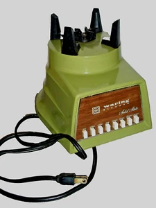 Avocado 70's Waring Blender 1186 Solid State CCW-8 USA "MOTOR BASE ONLY" TESTED - Picture 1 of 8