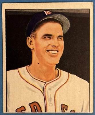 1950 Bowman #188 Earl Johnson Red Sox - Image 1 of 2