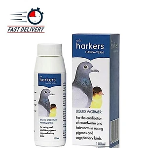 Harkers Harka-Verm Wormer Treatment For Pigeons,Hens & Birds 100ML - Picture 1 of 1