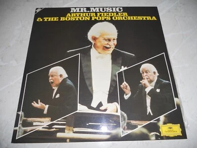 Arthur Fiedler & The Boston Pops "Mr Music" 1979 G/F Dbl LP S&S Oz DG 2721229 NM - Image 1 of 4