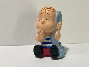 Snoopy Peanuts Applause Figur 90er Jahre ca. 6 cm: Linus mit Schmusedecke - Bild 1 von 6