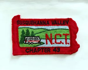 Vintage Susquehanna Valley NCT Patch Chapter 43 National Camping Travelers RV - Picture 1 of 4