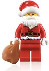Lego Authentic Minifigure Santa Claus With Sack Father Christmas Clause Figure