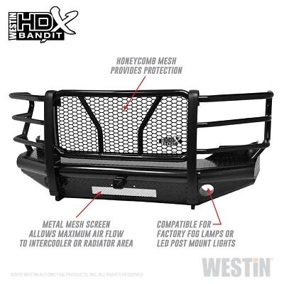 Parachoques delantero Westin 58-31115 HDX Bandit para F-250 Super Duty F-350 Super Duty Foto 1 de 4