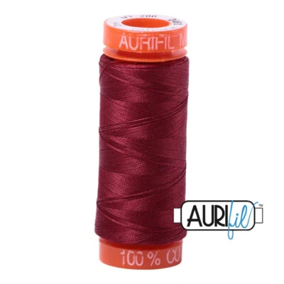 Carretes pequeños Aurifil Thread Mako 50wt 100 % algodón 220 yardas cada uno Foto 1 de 4