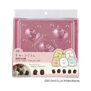 Kai Corporation San-X Sumikko Gurashi Chocolate Mold 3D 5type Making sweets - Foto 1 di 9