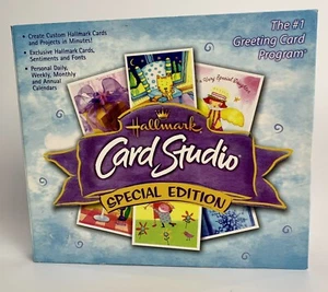 2004 Hallmark Card Studio Special Edition CD-ROM - New in Open Pkg - Sierra Home - Picture 1 of 6