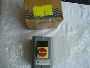 Nuevo en caja interruptor de corte de carga cuadrado D 20A 600V 9421AEQ3522 - Imagen 1 de 3