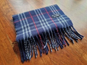 Original Burberry Cashmere blau 160x28 - Bild 1 von 4