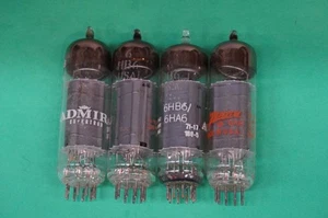6HB6 / 6HA6 - TV AUDIO GUITAR AMPLIFIER HAM RADIO tubes -- lot of [4] - Picture 1 of 1