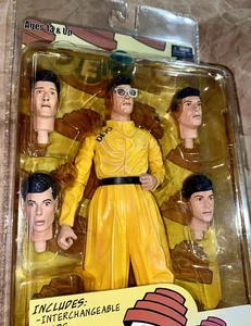 DEVO 2005 NECA 7" Actionfigur mit austauschbaren Köpfen Energy Dome Whip Rarität - Bild 1 von 7