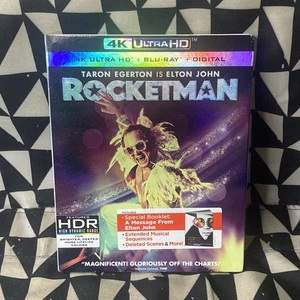 Rocketman 4K Ultra HD Blu-ray Movie Taron Egerton As Elton John - Foto 1 di 8